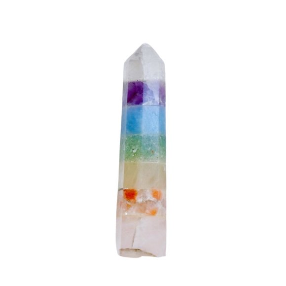 Pastel Rainbow Chakra Wand - Picture 3 of 3
